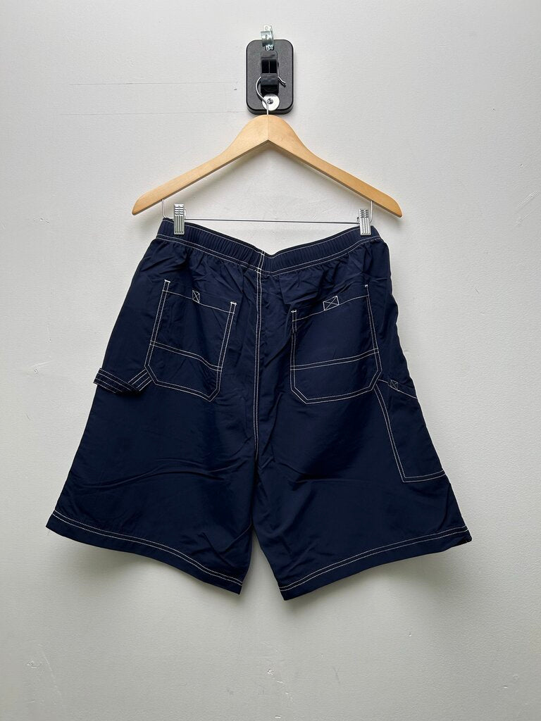 New Supreme Navy Nylon Painter Short sz.M