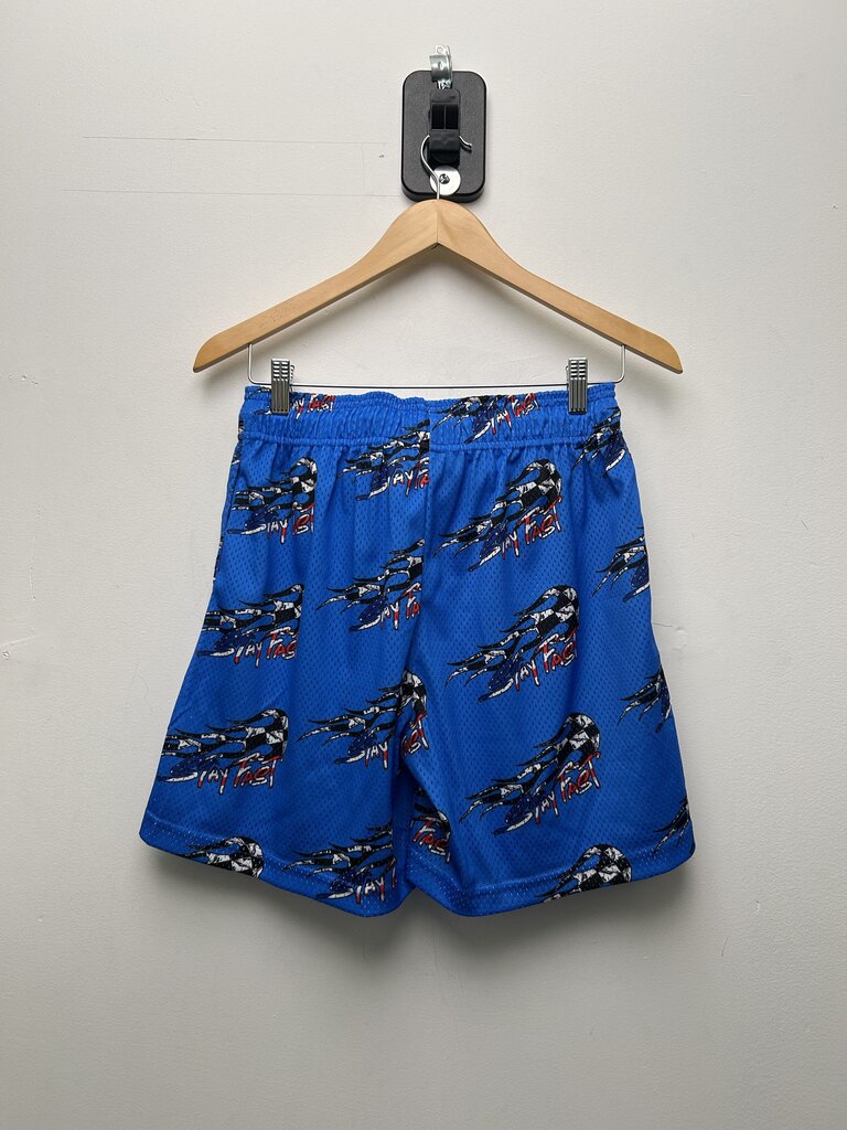 New Eric Emanuel Matty Blue Shorts Size Small