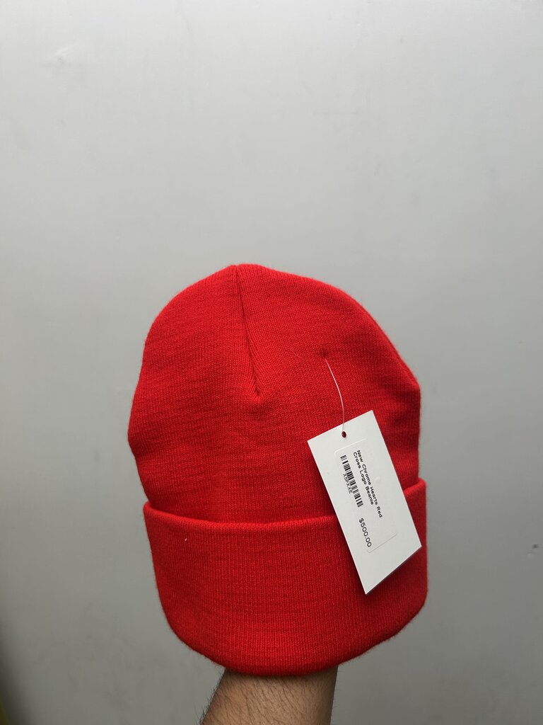 New Chrome Hearts Red Cross Logo Beanie