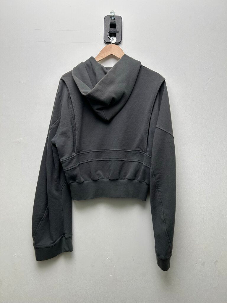 Preowned Margiela MM6 Grey Zip Size Medium