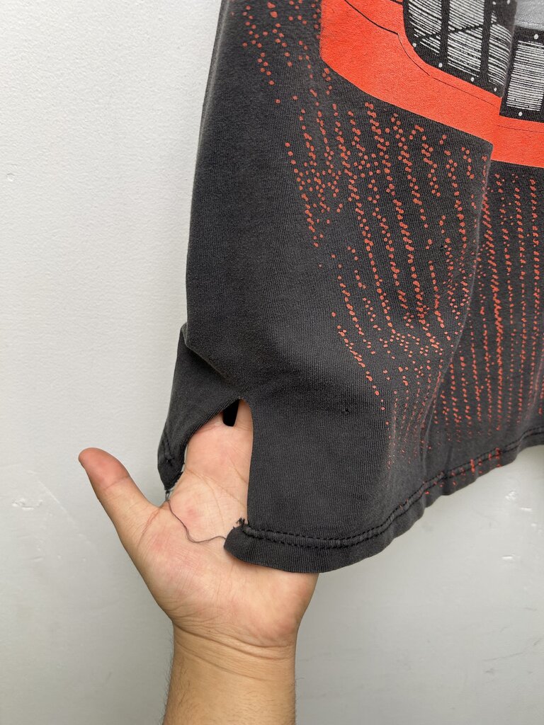 1995 Nascar AOP Faded Black Tee Sz XL