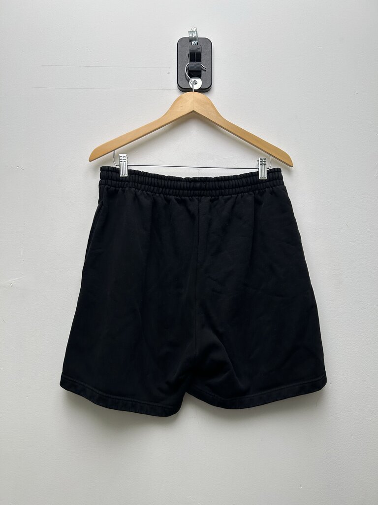 Preowned Balenciaga Black Campaign Shorts Sz.Medium