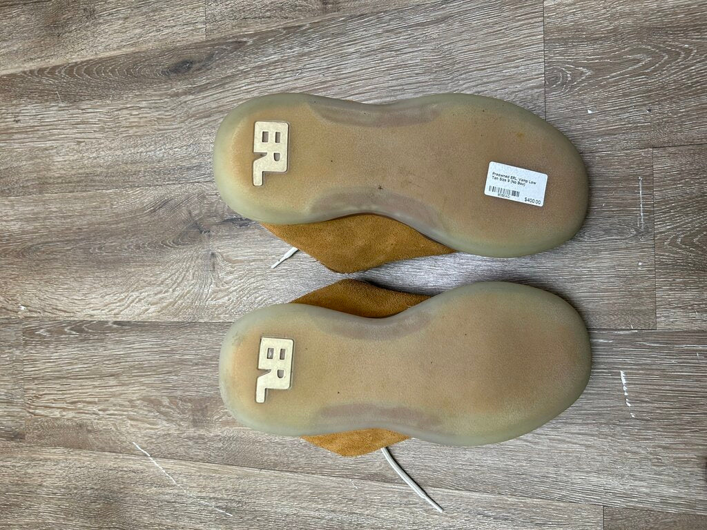 Preowned ERL Vamp Low Tan Size 9 (No Box)