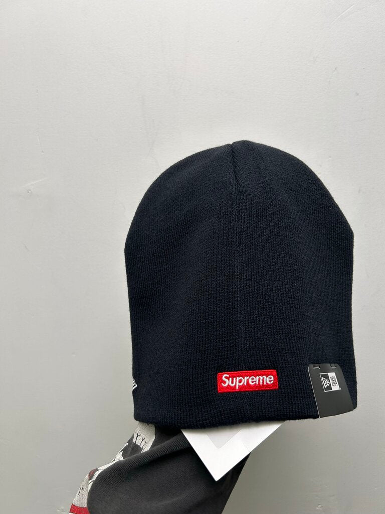New Supreme New Era Rhinestone NYC Navy Red Beanie