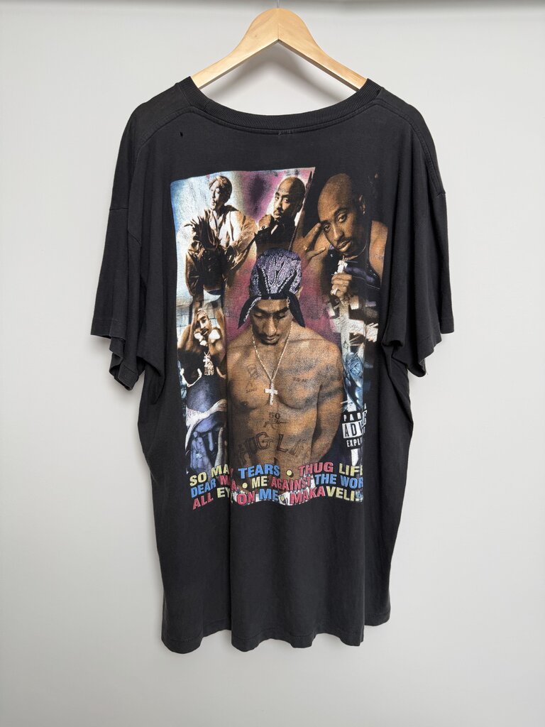 90s 2pac In Memory Rap Tee size 2XL