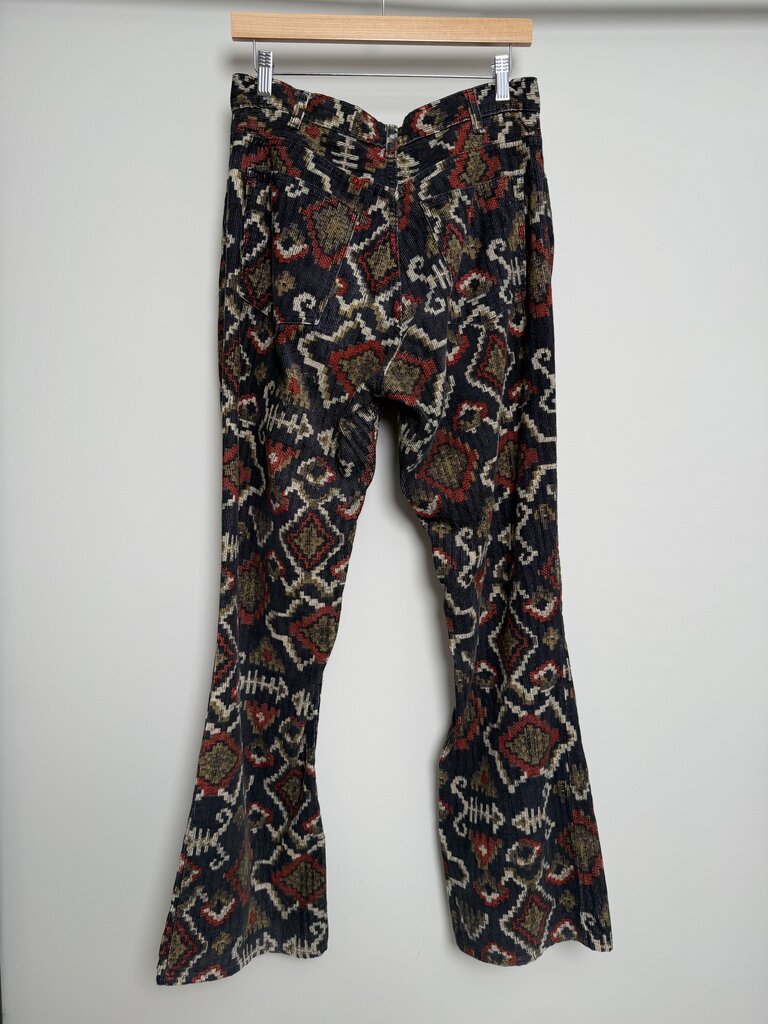 Preowned Kapital Corduroy Flannel Bootcut Pants size 3(fit 30-32)