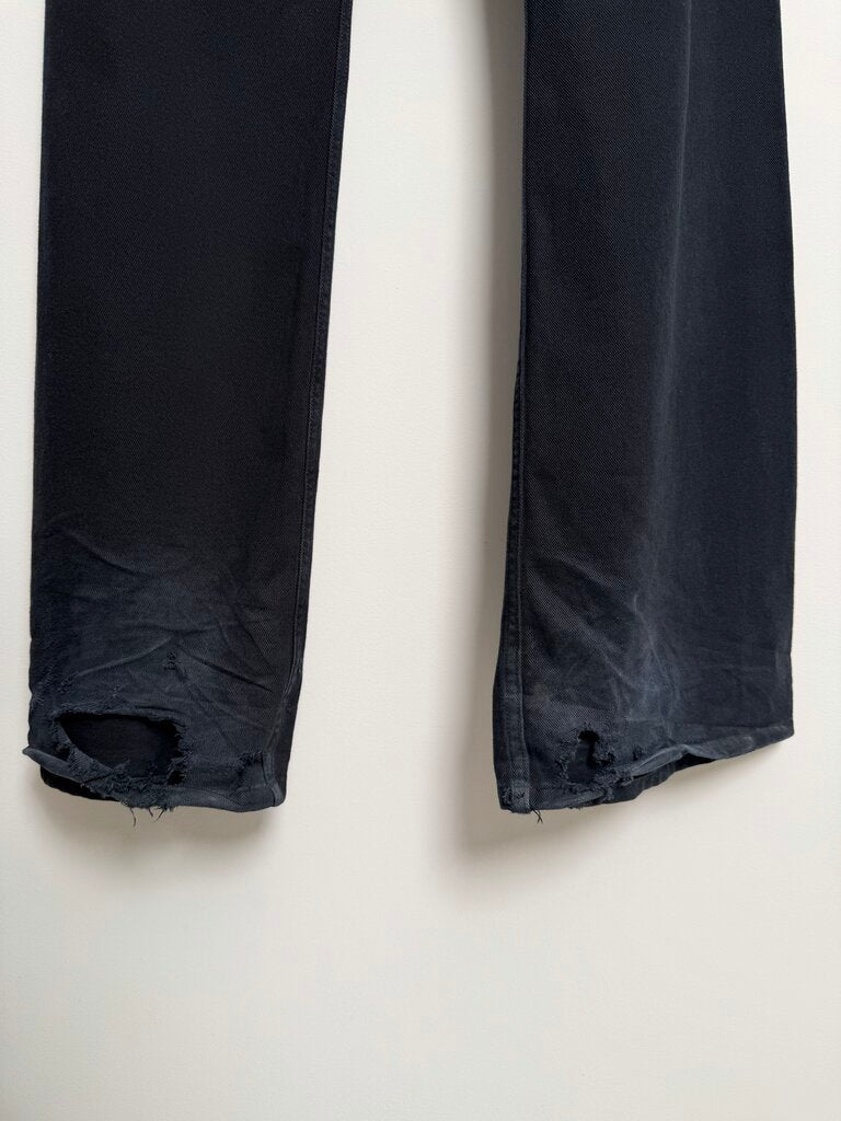 Preowned Balenciaga Black Bootcut Denim size 32