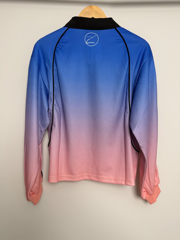 New Faciane Sunrise Blue Pink Field Jersey sz.XL