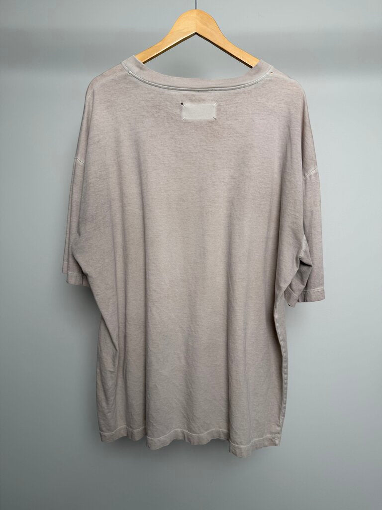 Preowned Margiela Grey Blank Tee size XL