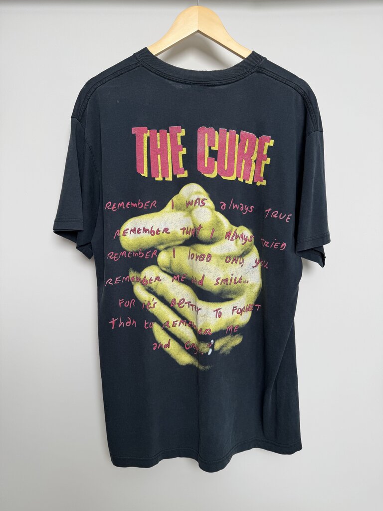 90s The Cure Wild Wood Swings Black Tee size XL