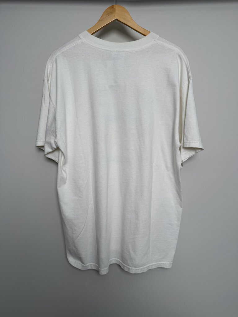 90s U.S.S Salem 50th Anniversary White Tee size XL