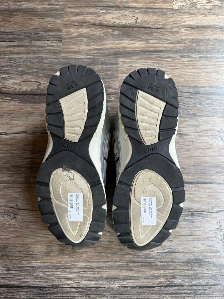 Preowned Dior B30 Silver Black size 46(no box)