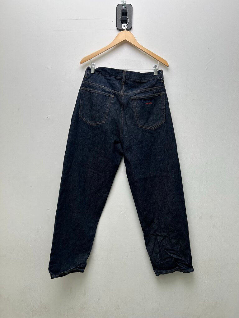 Preowned Supreme Raw New York Raw Baggy Skate Denim Size 30