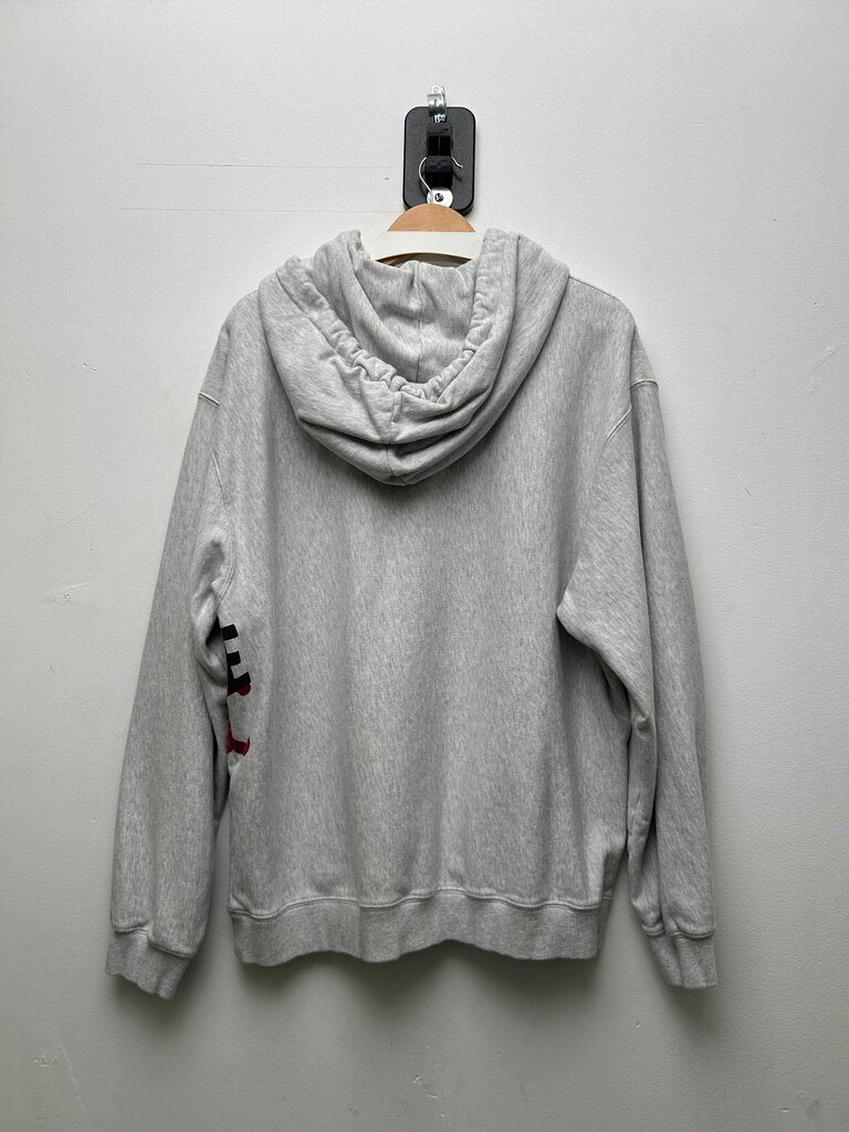Preowned Celine Grey Side Logo Hoodie Size Large