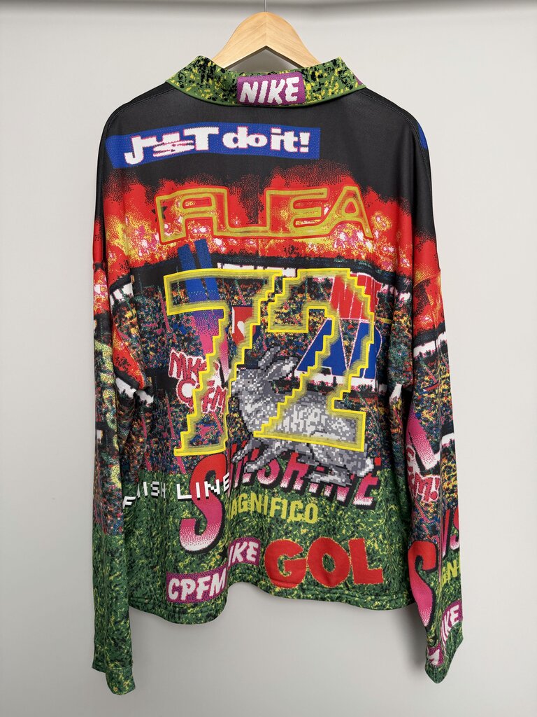 Preowned CPFM Nike All Over Polo L/S size L