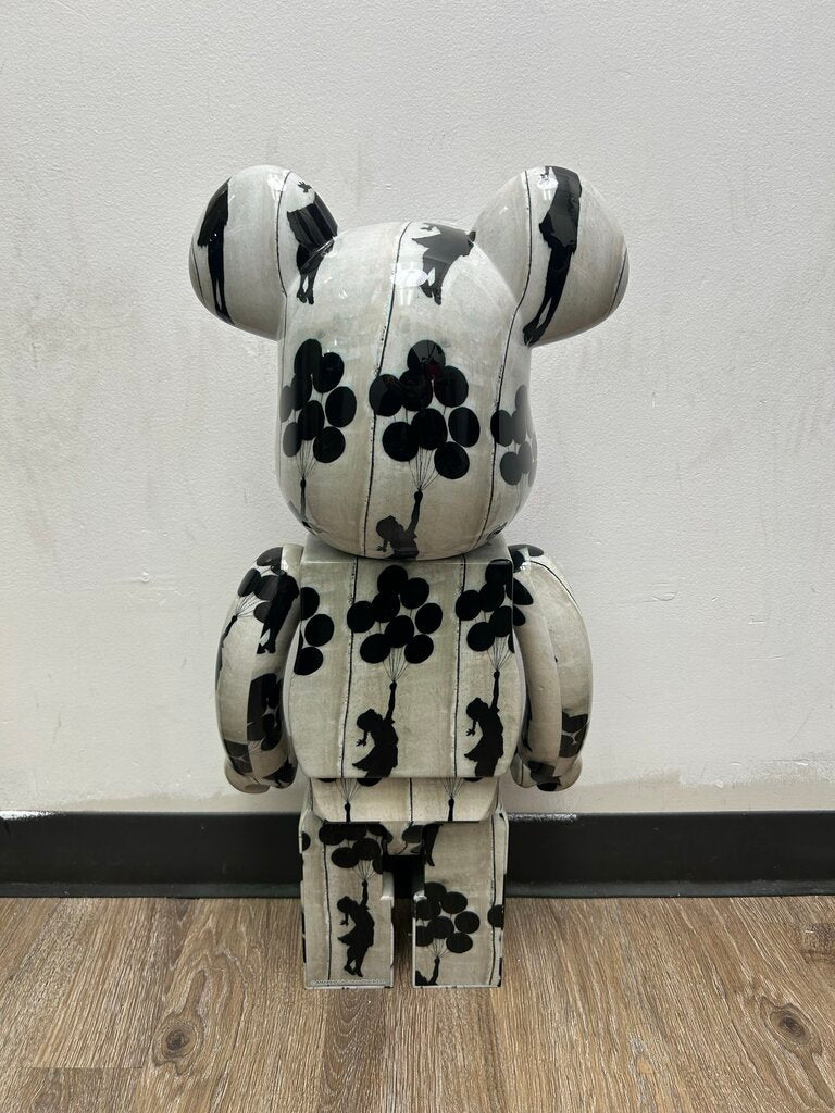 BearBrick Flying Balloon Girl Banksy 1000%