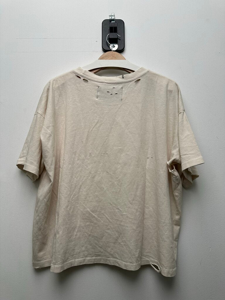 New Paly Fantasy Core Cream Pocket Tee sz.L