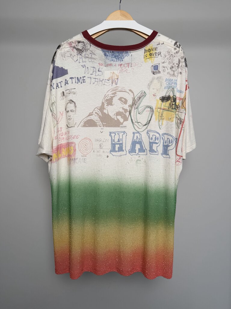 Preowned Paly Honey Moon Stage Ringer Tee size 2XL