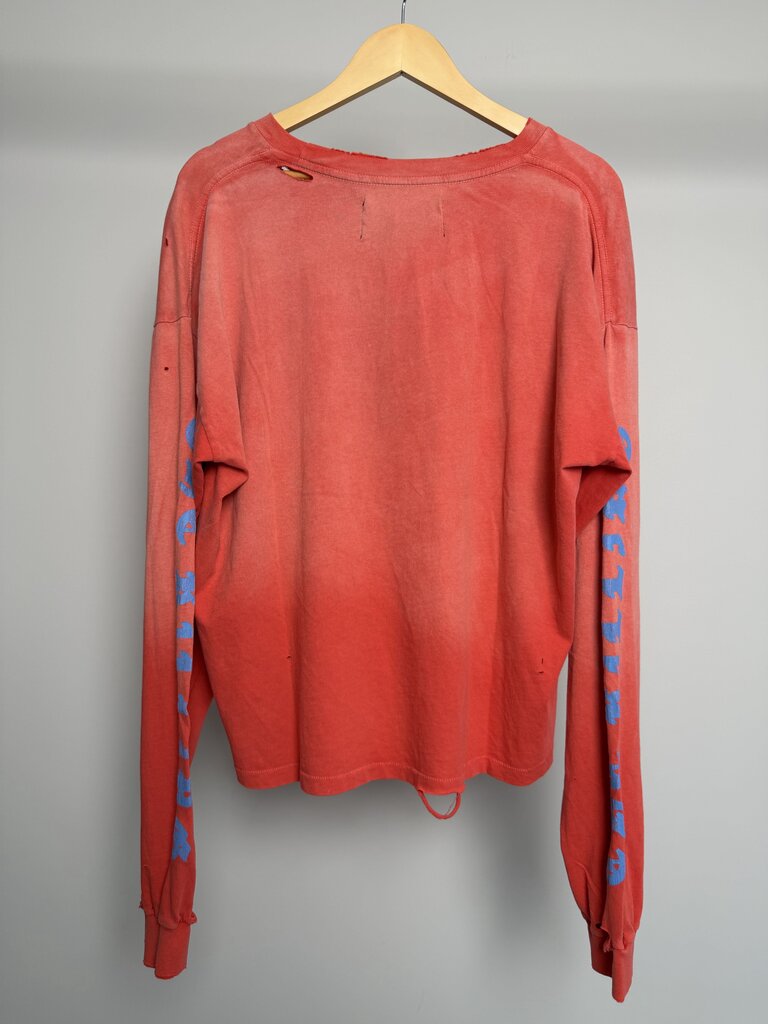 New Paly East of Eden Red Snake Longsleeve sz.S