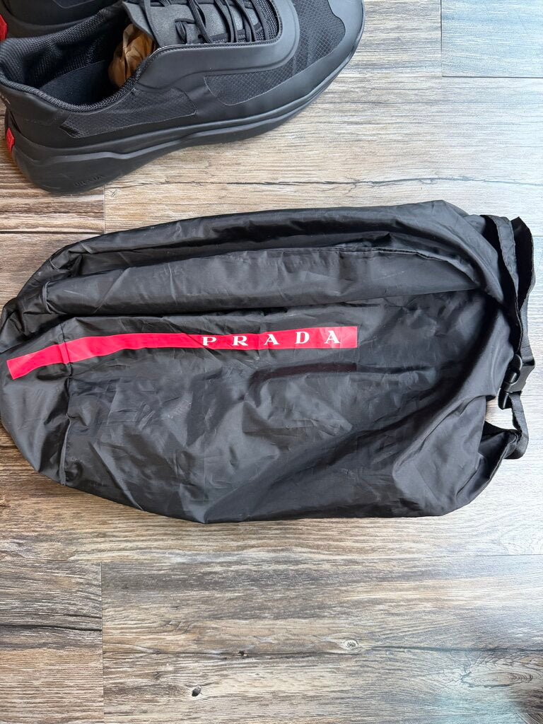 Pre-Owned Prada Black Cups Sz. 12 (No Box)