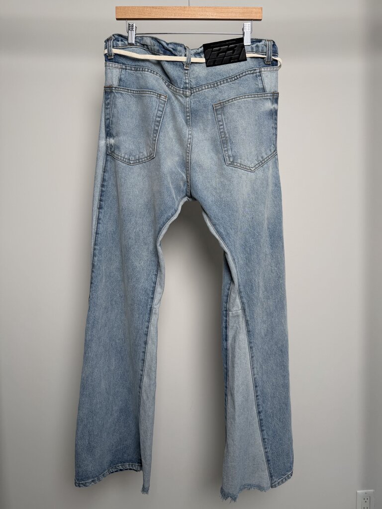Pre-Owned Rivington Paneled Denim Sz. 36