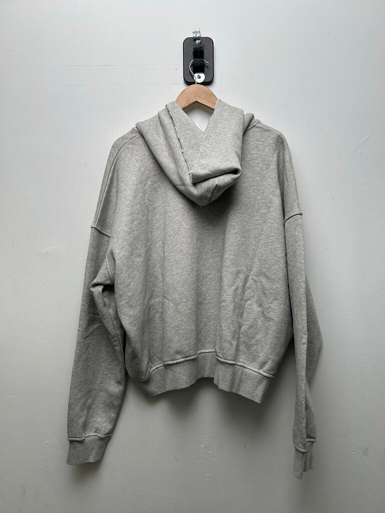 New Eternal Flare Grey Distressed Zip sz.L