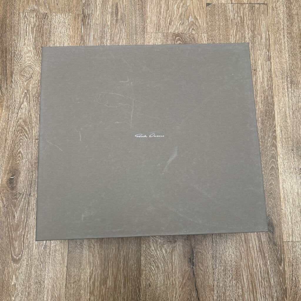New Rick Owens Geobasket Sumi Brown Milk sz.42