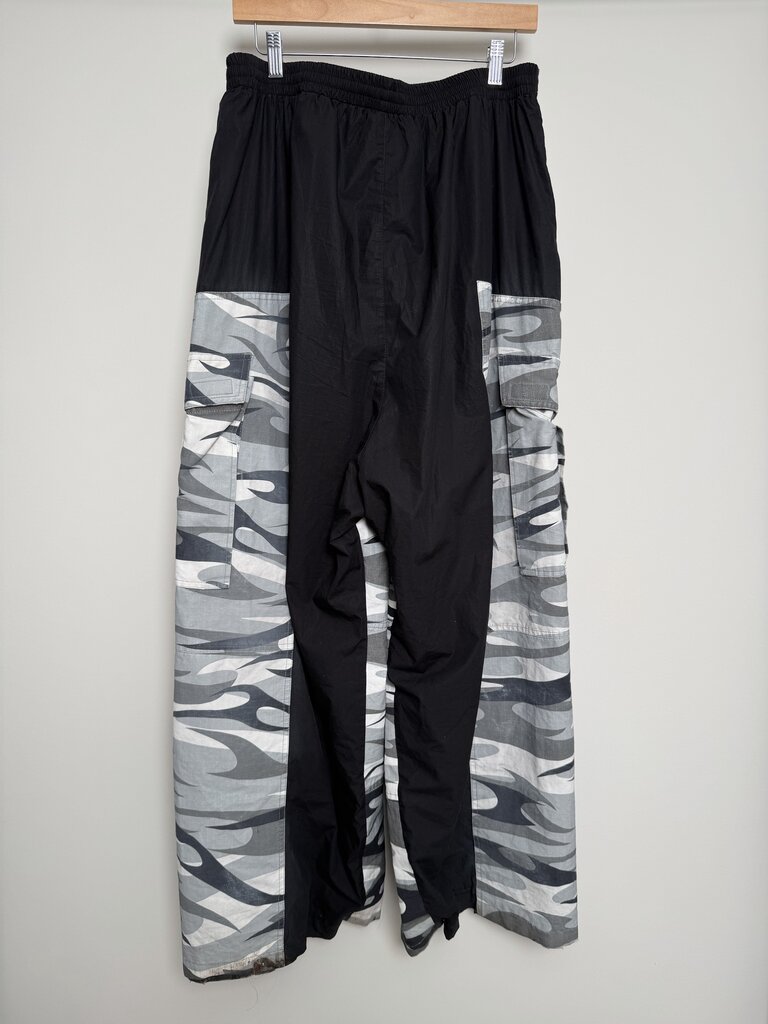 Preowned Balenciaga Cutup Camo Cargos Sz L