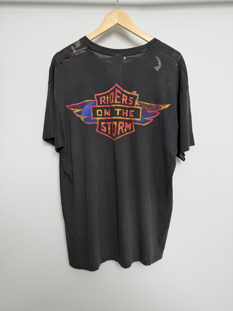 90s The Doors Riders On Storm Black Tee size XL