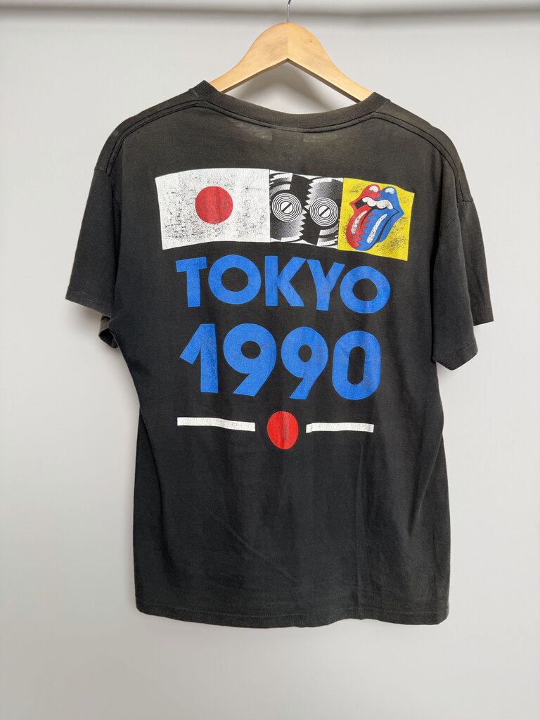 90's Rolling Stones Steelwheels Tee Sz. L