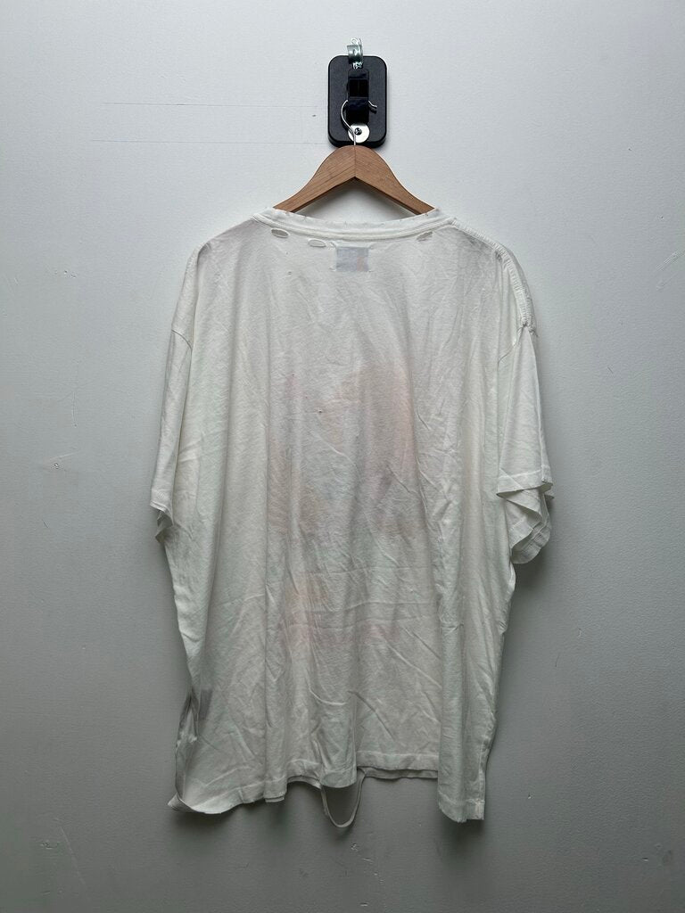 New HMDD White Pink James Mason Tee Size XXL