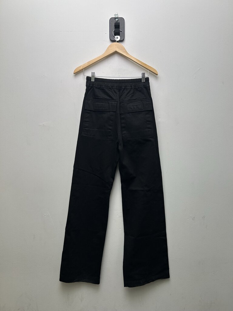 Preowned Rick Owens DRKSHDW Black Pusher Pants sz.XS