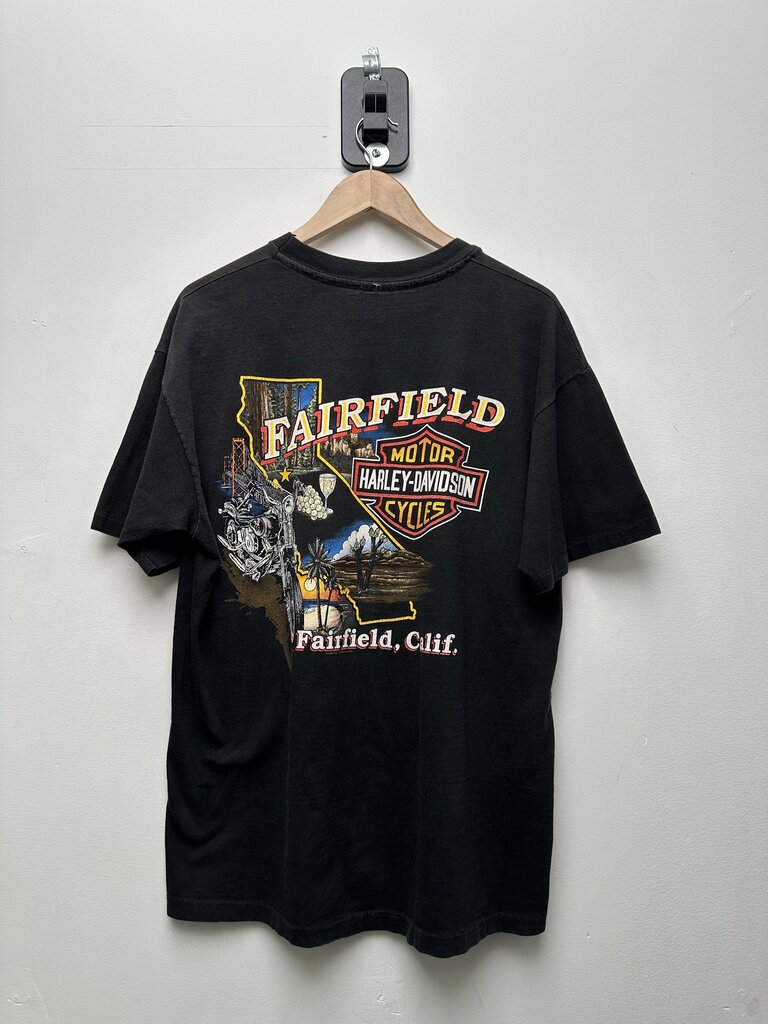 1993 Harley Davidson Flame Tee Sz L