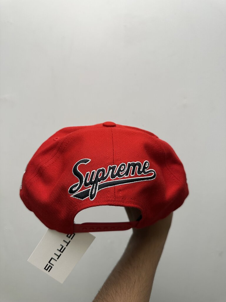 New Supreme Red S Logo 1994 Hat