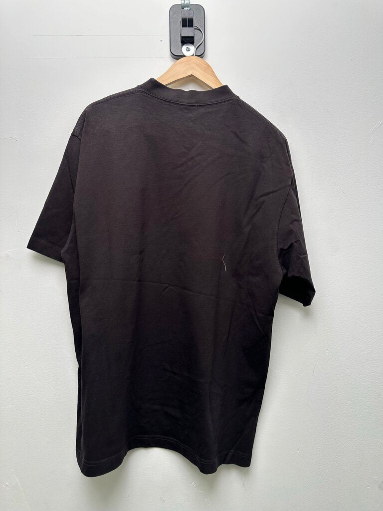 Preowned Balenciaga Beverly Hills Black Tee sz.M