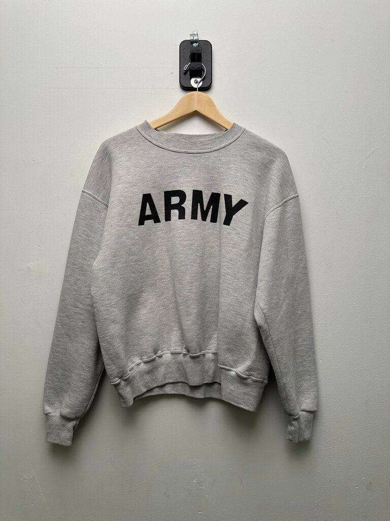 Army Grey Vintage Crewneck Sz.Medium