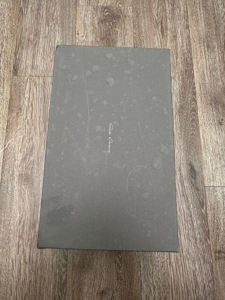 New Vans Rick Owens Grey Suede Milk Sz.44