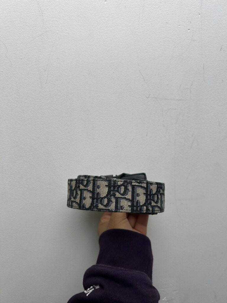 Preowned Dior Monogram CD Belt Sz.30/32