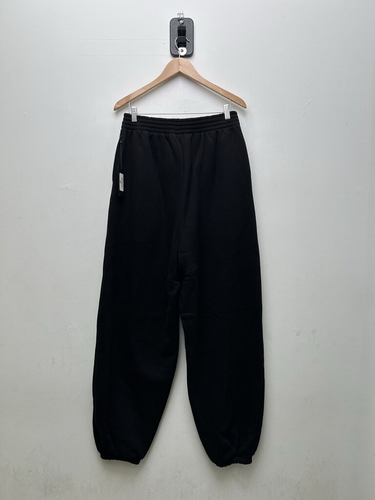 New Gv Gallery Black Spellout Sweatpants Sz.Small