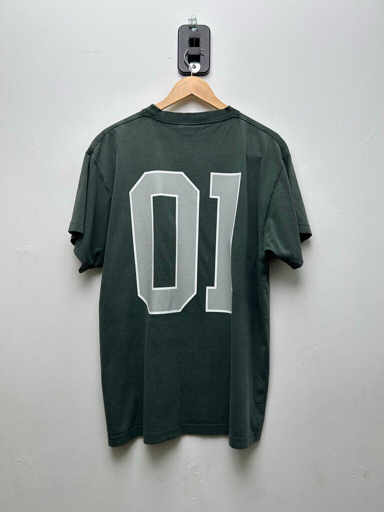 Preowned Balenciaga Green 01 Jersey Tee sz.XS