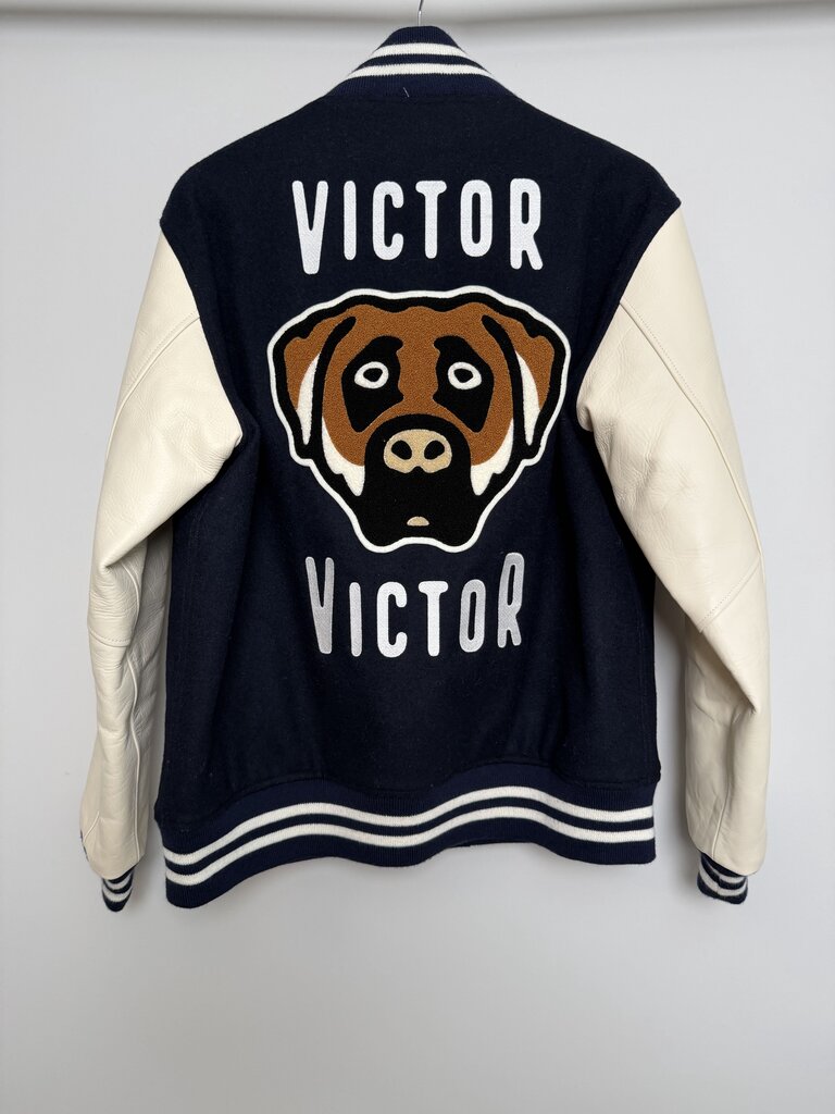 Victor Victor Navy Cream Varsity size L