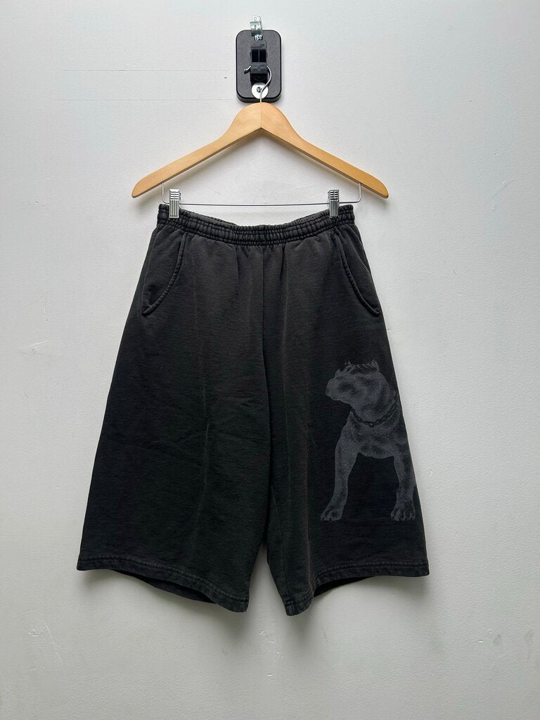 New GV Gallery Charcoal Dog Sweat Shorts sz 2XL XXL