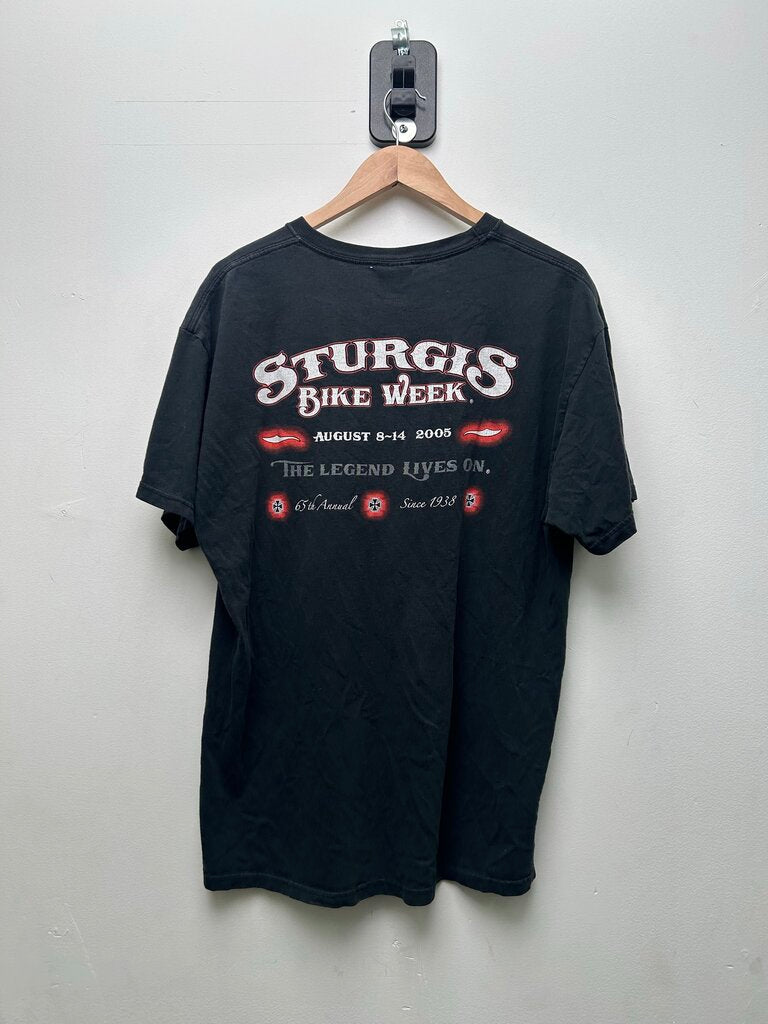 2005 Sturgis Bike Week Eagle Tee Sz L