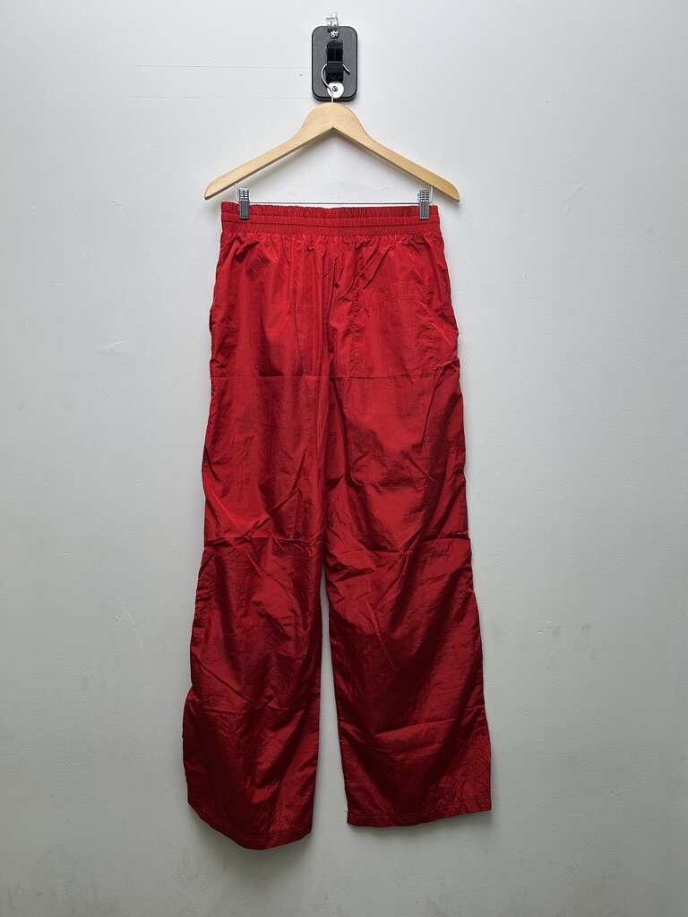 Preowned HMDD Red Spellout Track Pants Sz.Small