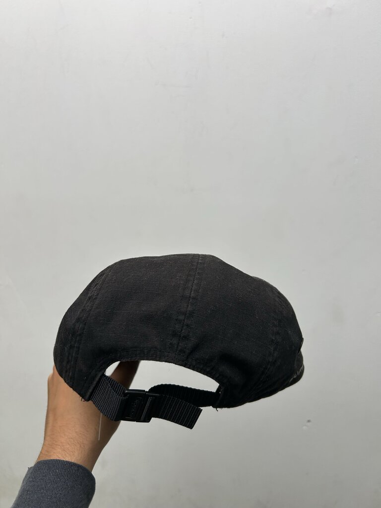 Preowned Supreme Black White Box Logo Hat