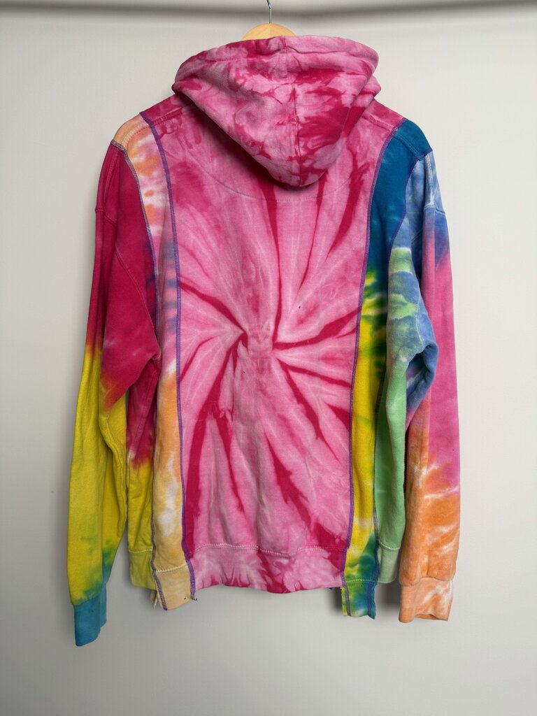 Preowned Needles Tie Dye Patch Hoodie Size M