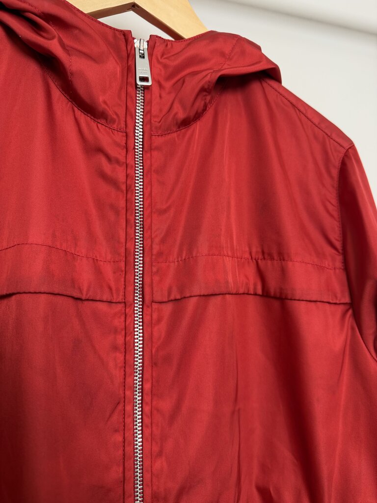 Preowned Prada Re-Nylon Red Zip Windbreaker size 50(M)