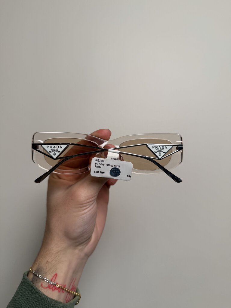 New Prada Pink Cat Eye Sunglasses