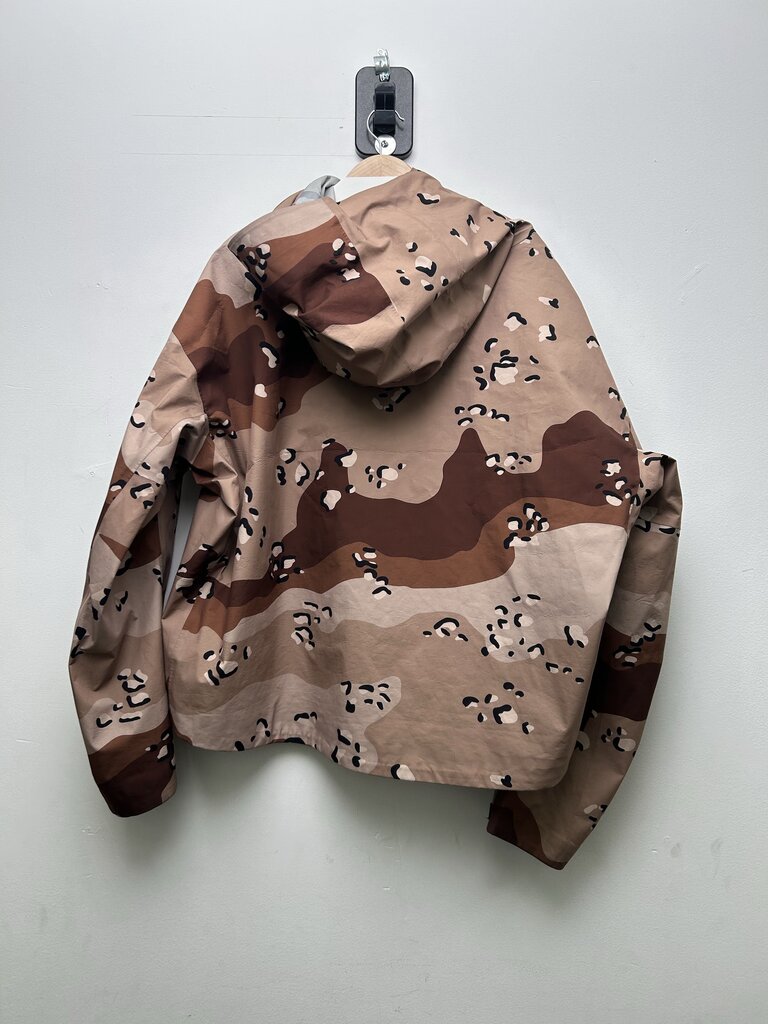 Preowned Gv Gallery Brown Camo WindBreaker Sz L