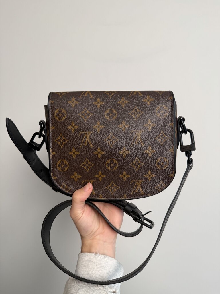 Preowned Louis Vuitton Brown Monogram Crossbody Bag